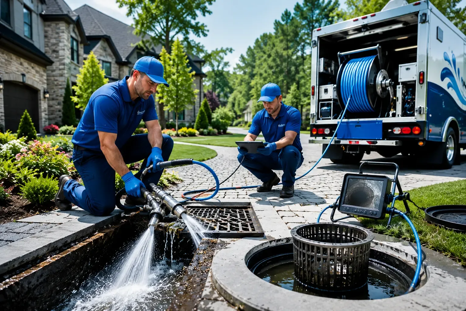 Local outdoor drain cleaning professionals in Kiln, MS